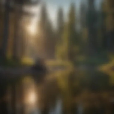 Anglers casting their lines into the Bitterroot River at sunset