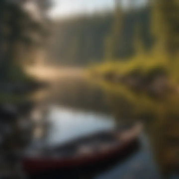 Wildlife spotted near a BWCA campsite