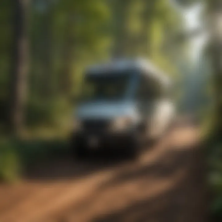 Shuttle service facilitating access for outdoor enthusiasts on the trail