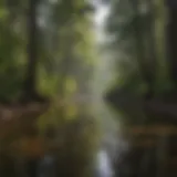 A scenic view of Carolina Forest with lush greenery