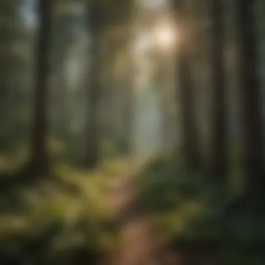 Ecological Significance of Forest Management An infographic illustrating the ecological significance of forest management.