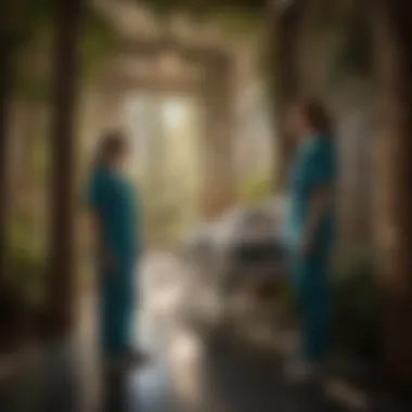 Role of Interpreters in Medical Facilities A medical interpreter assisting in a hospital environment