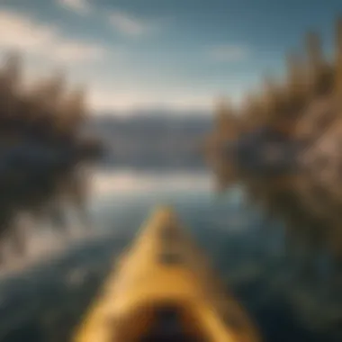 Kayaking on the serene waters of Mono Lake