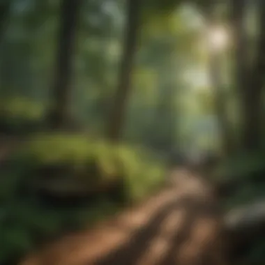Lush Forests of Shawnee National Park Lush forests of Shawnee National Park showcasing diverse plant life