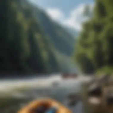 Thrilling Rafting Experience on the Hiwassee Rafting adventure on the Hiwassee River amidst stunning landscapes
