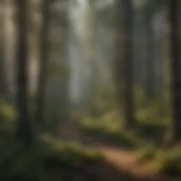 Interactive forest management using Google Earth