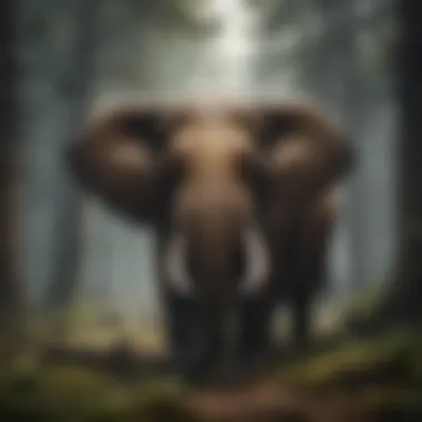 Impact of Extinction on Biodiversity A diagram illustrating the consequences of mammoth extinction on biodiversity