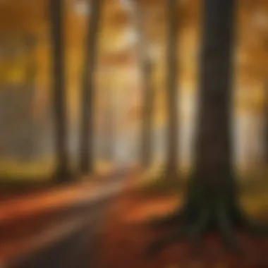 Ecological Insights into Autumn Colors Ecological study of trees responding to temperature changes