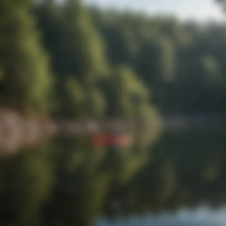 Visitors enjoying recreational activities like kayaking at Forest Lake Ocoee