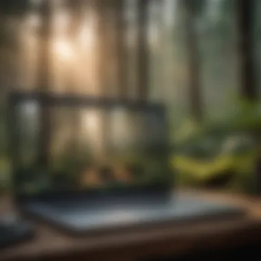 Creating Your GoFundMe Page Online A laptop displaying a GoFundMe page in the making