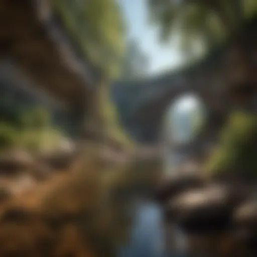 A breathtaking view of the Natural Bridge