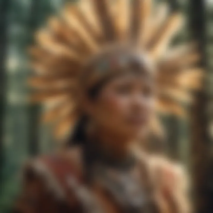 Symbolic representation of Native culture and heritage