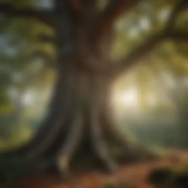 Tree Species and Their Significance Infographic illustrating tree species and their meanings