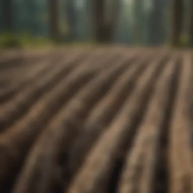 An overview image illustrating different types of ropes used in forestry applications.