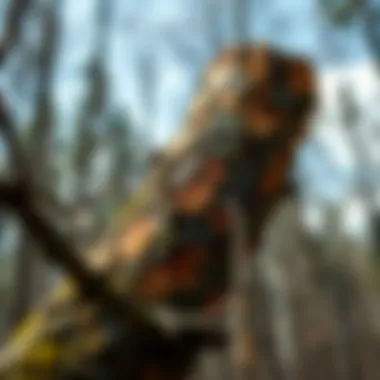 Bark's Role in Forest Ecosystems Diagram illustrating the roles of bark in forest ecosystems