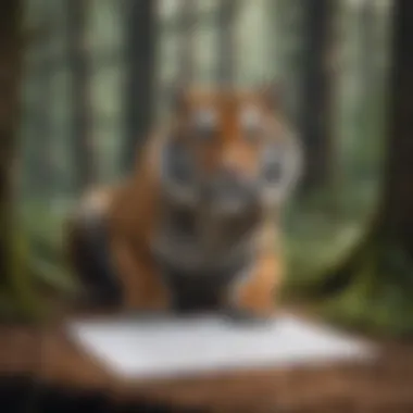Engaging Word Search for Learning An educational word search puzzle featuring names of endangered species