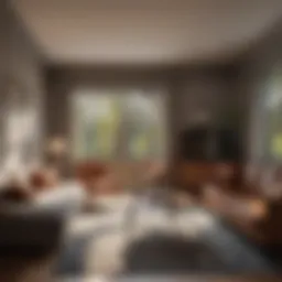 Cozy apartment interior for extended stays