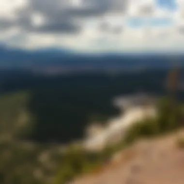 Breathtaking Yellowstone Landscape A breathtaking view of Yellowstone's diverse landscape