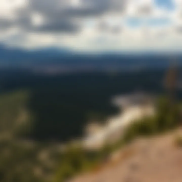 Breathtaking Yellowstone Landscape A breathtaking view of Yellowstone's diverse landscape